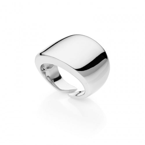 Anello in bronzo argentato a fascia Unoaerre donna 2048