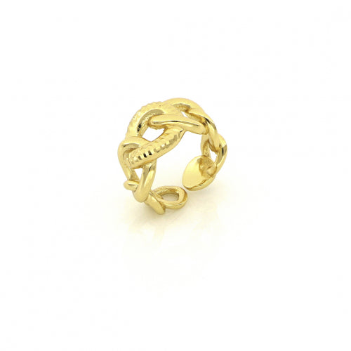Anello in bronzo dorato Unoaerre donna 1726