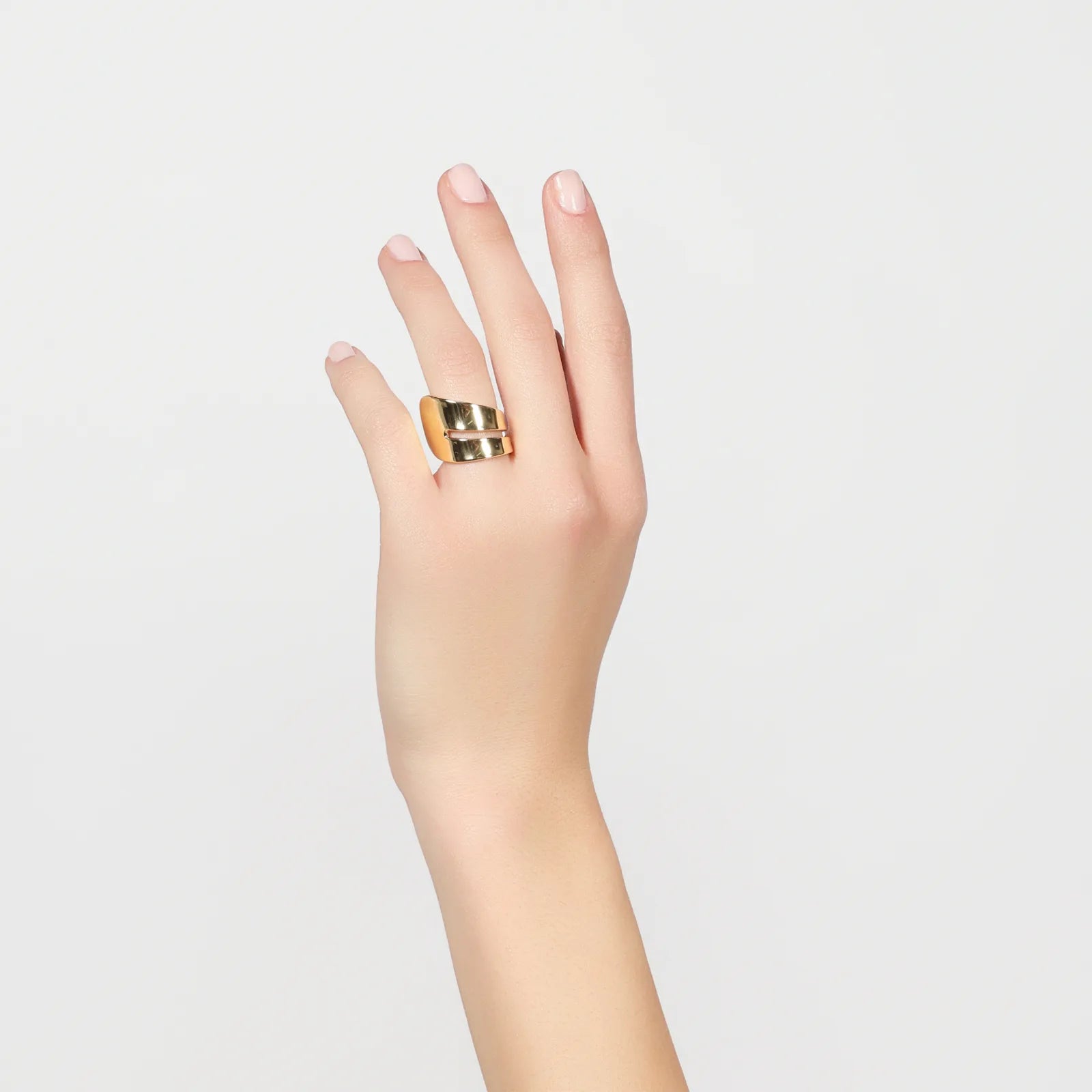 Anello in bronzo dorato lux 2844 Unoaerre donna