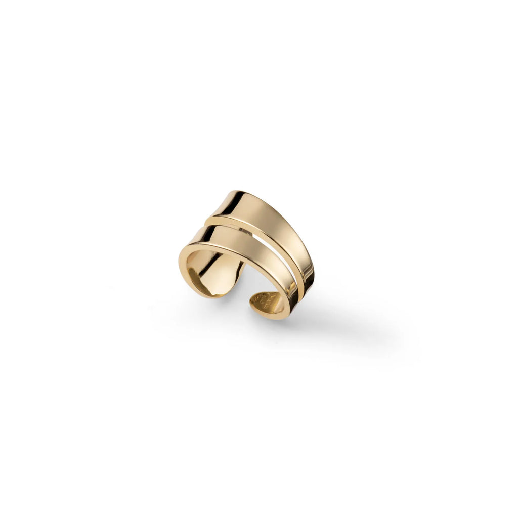 Anello in bronzo dorato lux 2844 Unoaerre donna