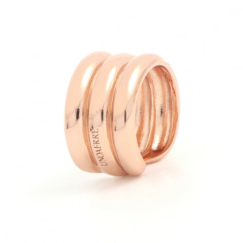 Anello in bronzo dorato rosa donna 1976