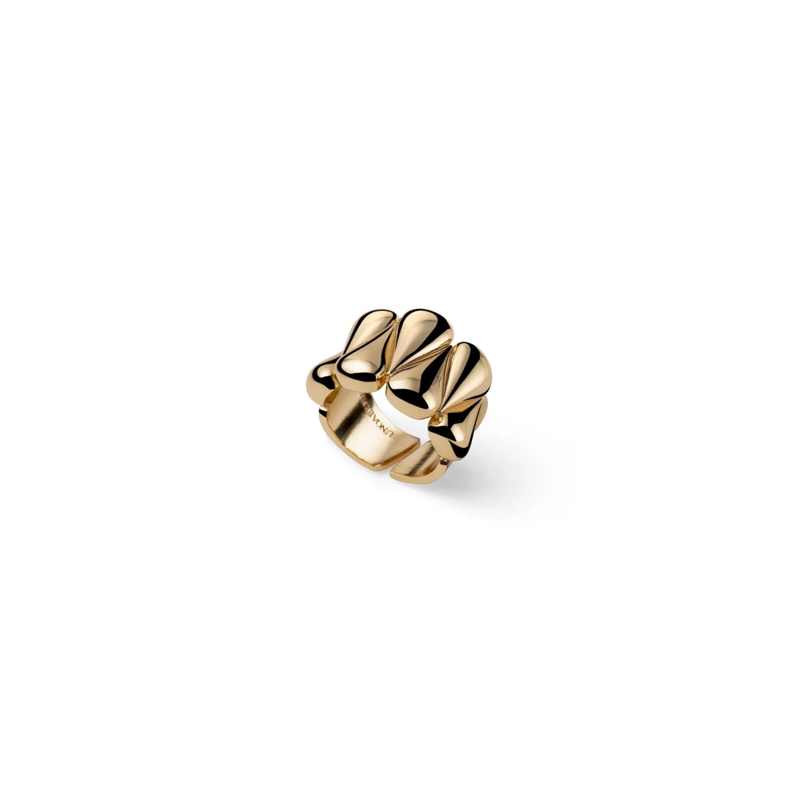 Anello line dorato donna Unoaerre 2791