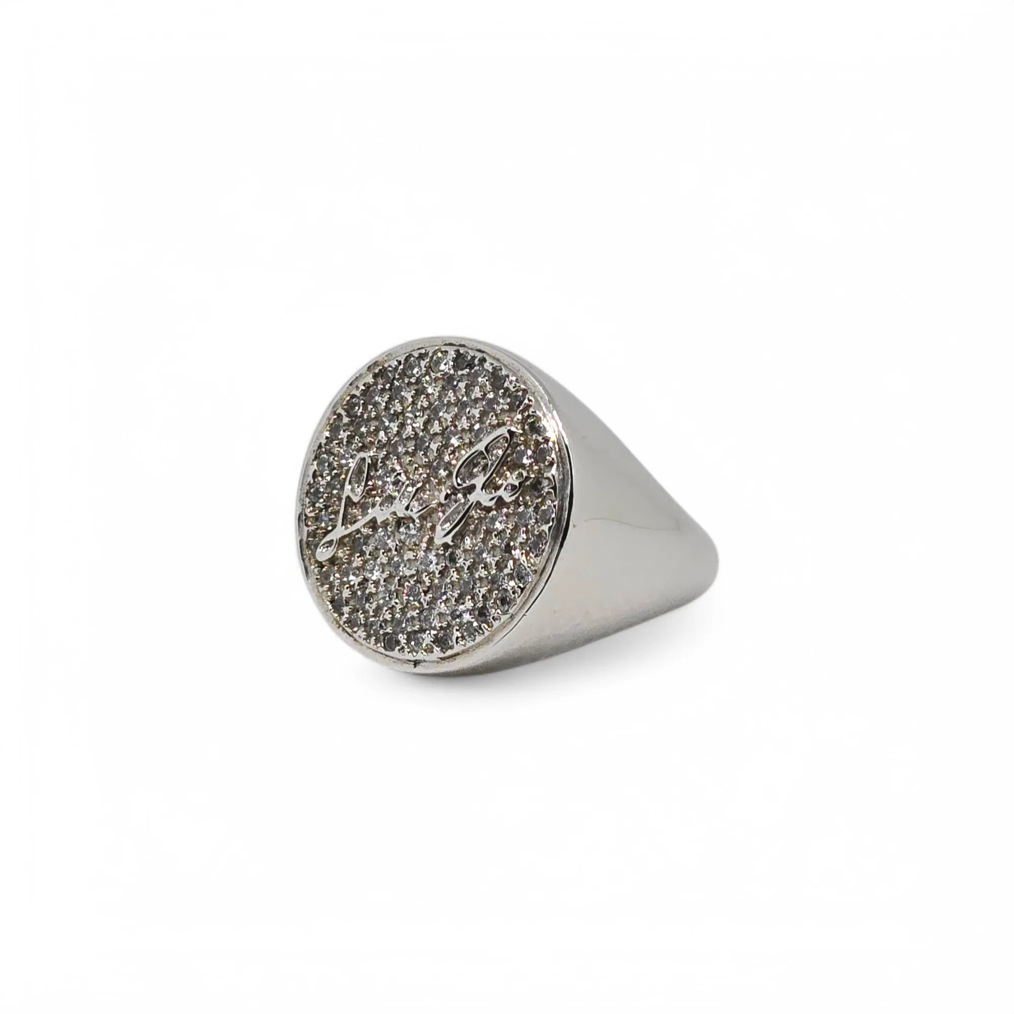 Anello liu jo in argento rodiato con cristalli swaroski LJ124
