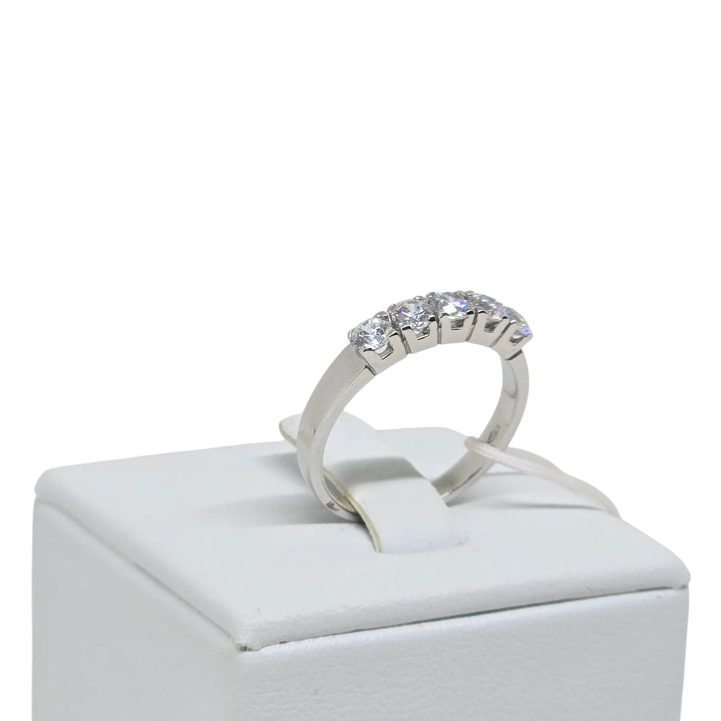 Anello mezza veretta iGold in Oro 9kt 375