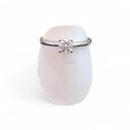 Anello solitario donna in oro bianco 9 kt con zircone Igold