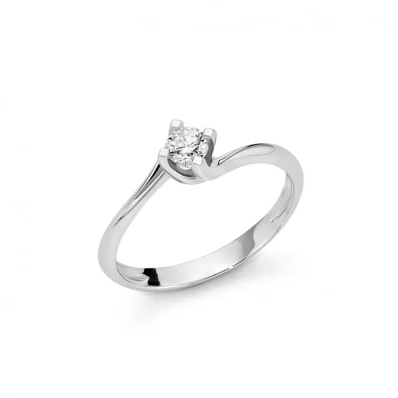 Yukiko Solitärring in Gold mit Diamanten lid5180y-009g7x