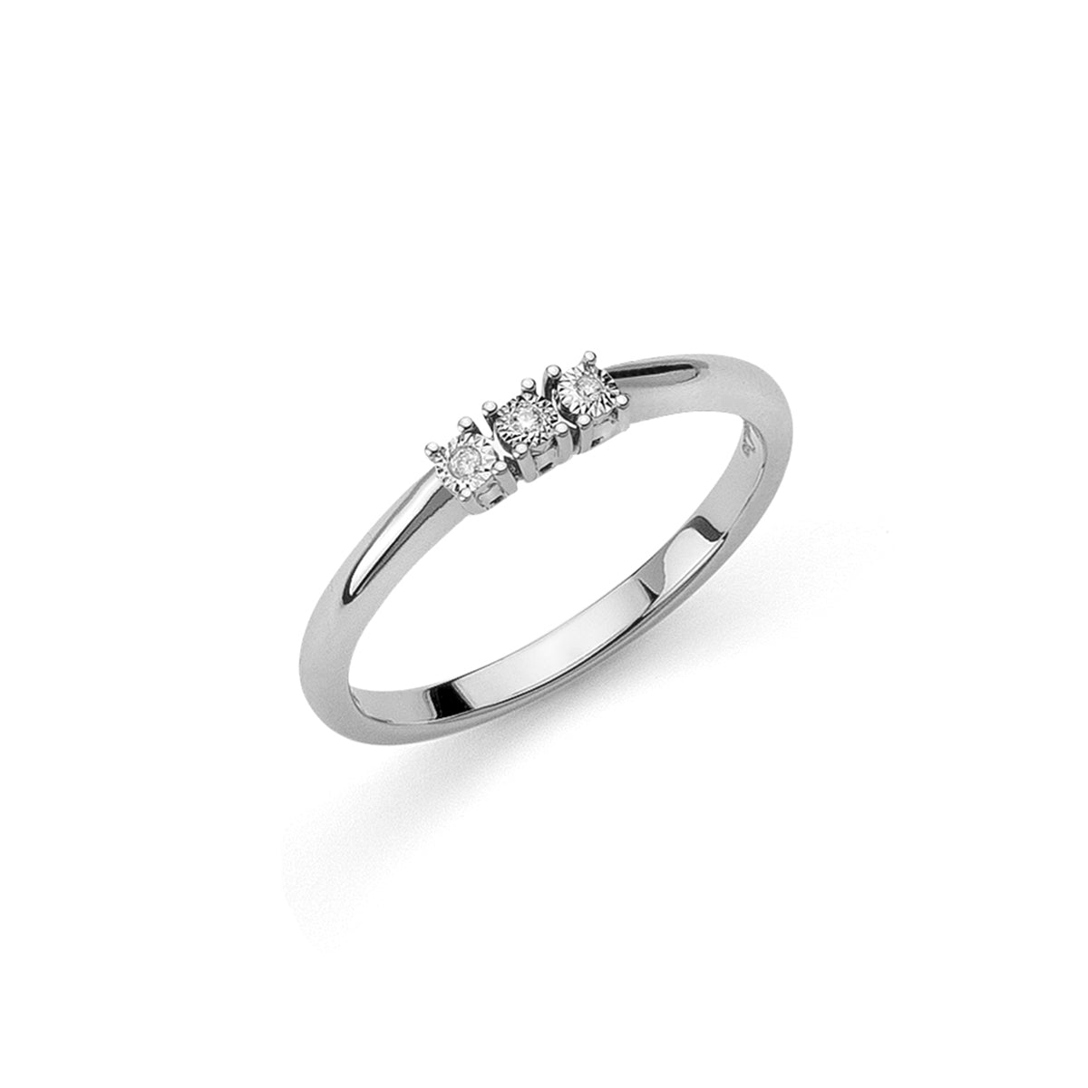 Anello trilogy Donnaoro in oro e diamanti dhat7892.003