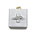 Anello trilogy donna in oro bianco 9 carati