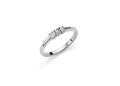 Damen-Trilogy-Ring aus Weißgold mit Diamanten Donnaoro Luce DHAT7892.004