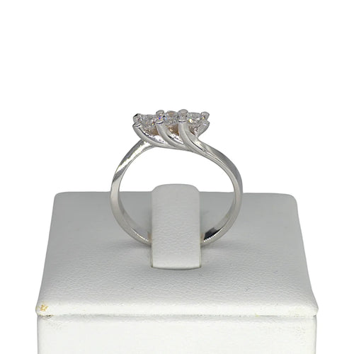 Anello trilogy in oro 18kt da Donna con Diamanti
