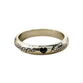 Personalisierter Ring aus 925er Silber für Damen und Herren – Gravur nach Wahl