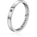 Anello uomo acciaio gioielli Sagapò Forlove sfv32a