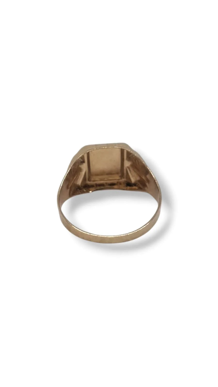 Anello uomo in oro giallo 18 kt personalizzabile