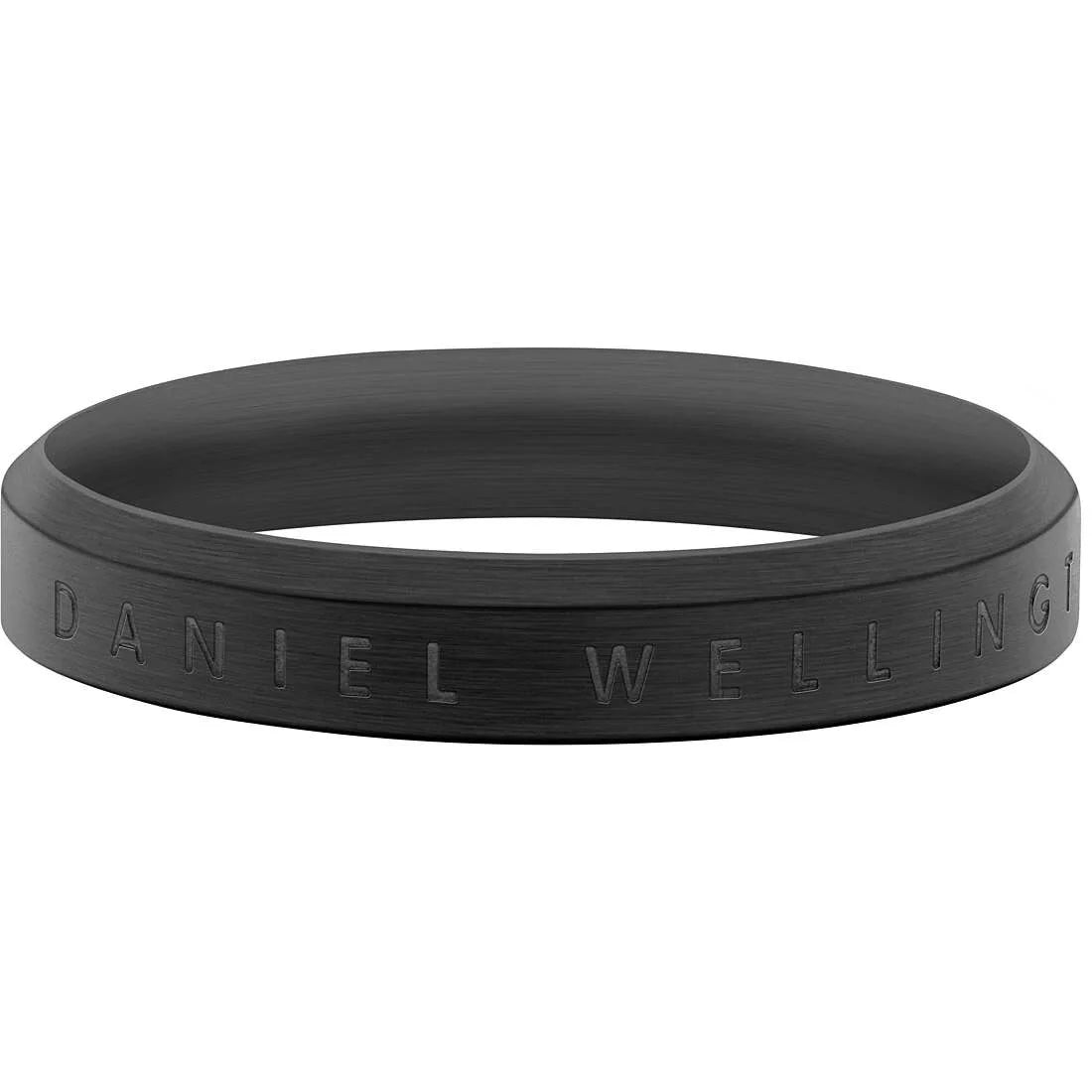 Anello uomo nero gioielli Daniel Wellington Cuff & Ring