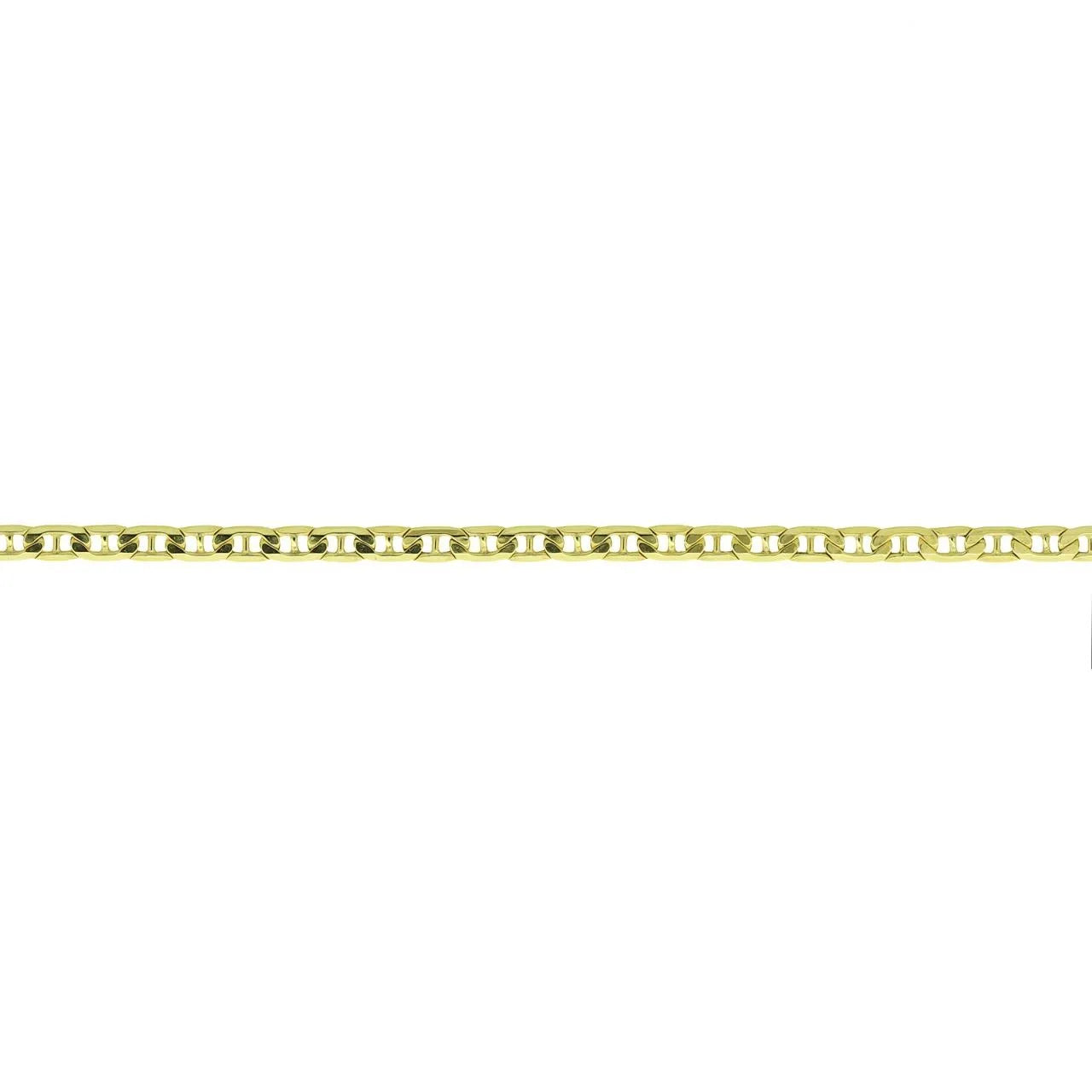 Bracciale uomo in oro giallo 9 kt a catena classica B6O2ON