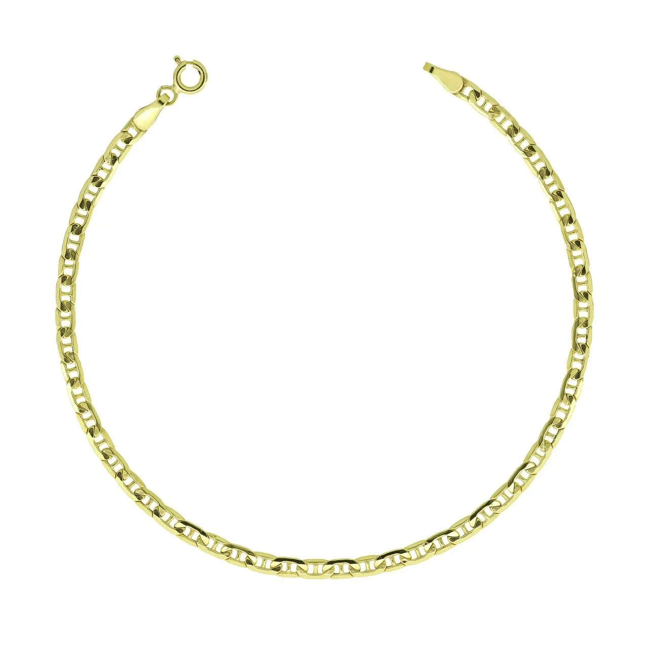 Bracciale uomo in oro giallo 9 kt a catena classica B6O2ON