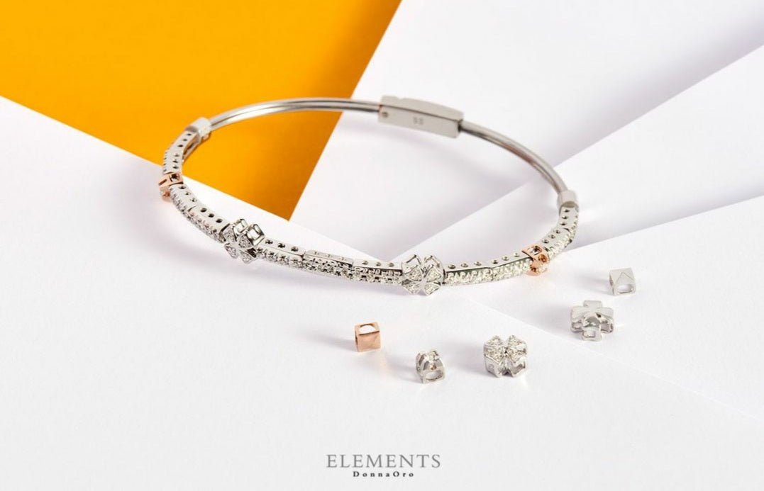 Base bracciale in argento 925 donna Elements DonnaOro DFBF7522