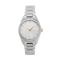 Belleville orologio donna In acciaio silver con quadrante bianco 1663830