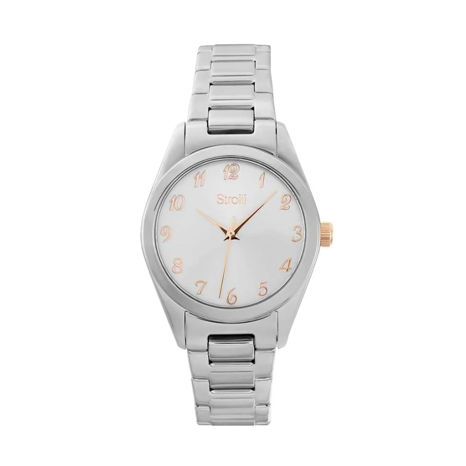 Belleville orologio donna In acciaio silver con quadrante bianco 1663830