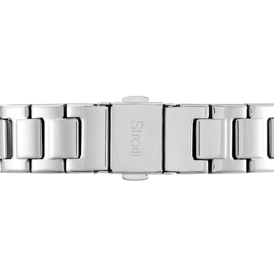 Belleville orologio donna In acciaio silver con quadrante bianco 1663830