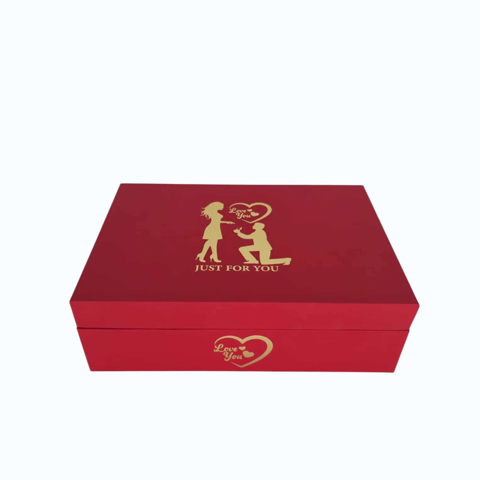 Box regalo San Valentino bracciali nodo saldati al polso