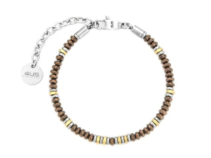 Bracciale 4US Cesare Paciotti acciaio uomo 4ubr7818
