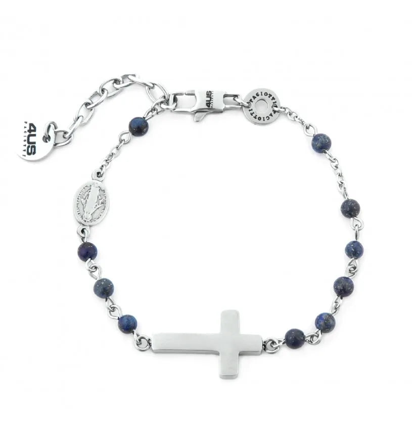 Bracciale 4US Cesare Paciotti rosario uomo 4UBR7499