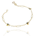 Bracciale Bimba con Apine Smaltate in Oro 9KT iGOLD BR12401250820