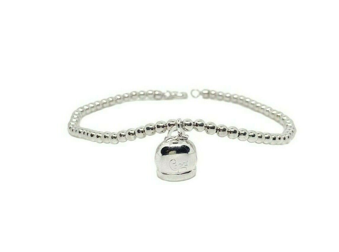 Bracciale Capri in Argento donna con campanella della fortuna