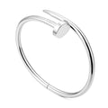 Bracciale Chiodo in Argento 925 con cerniera
