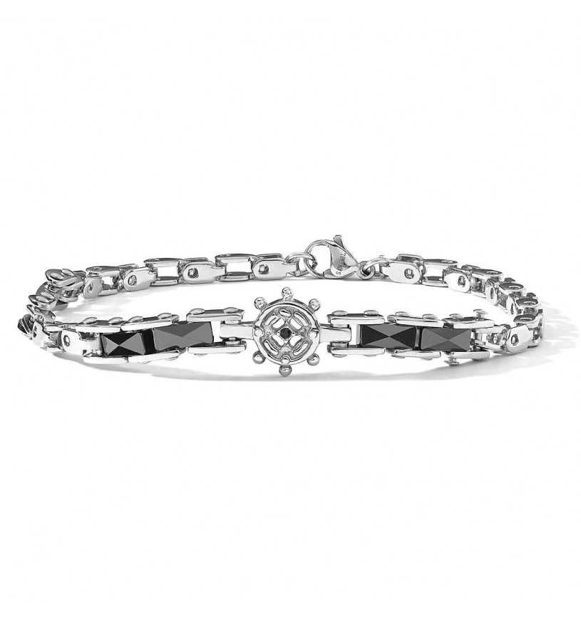 Bracciale Comete gioielli Waves uomo UBR 906