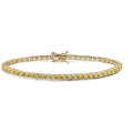 Bracciale Comete gioielli tennis donna in argento dorato BRA 237 M18