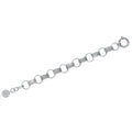 Bracciale Con Spirali Di Fili Diamantati Unoaerre 1489