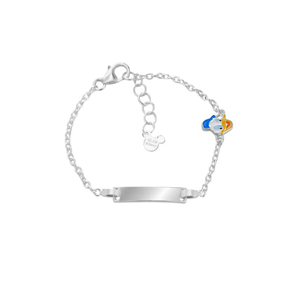 Bracelet Disney enfant en argent 925 avec Donald Duck bs00098sl-47.cs
