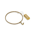 Damen-Stretcharmband aus 9-karätigem Gold iGOLD mit Schmetterling (1,10 gr.)