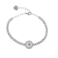 Damenarmband Osa Jewels Tennis mit Liebesschloss