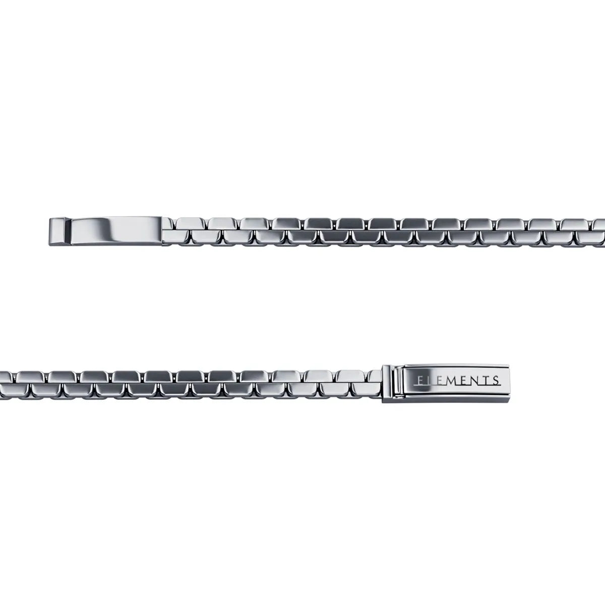 Bracciale base Elements in argento rodiato EBF11262