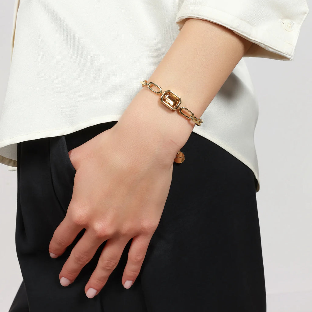 Bracciale Joya cristallo giallo Unoaerre 2822