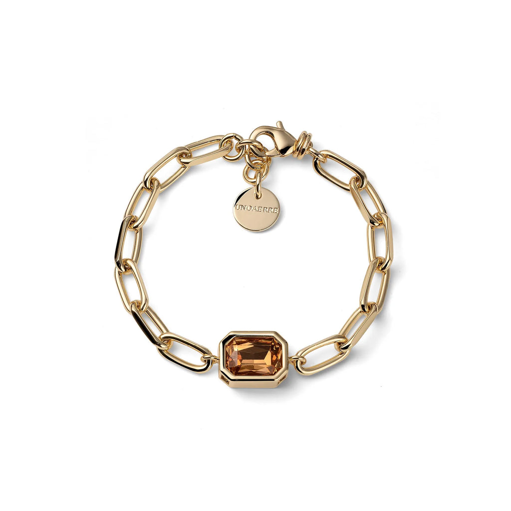 Bracciale Joya cristallo giallo Unoaerre 2822