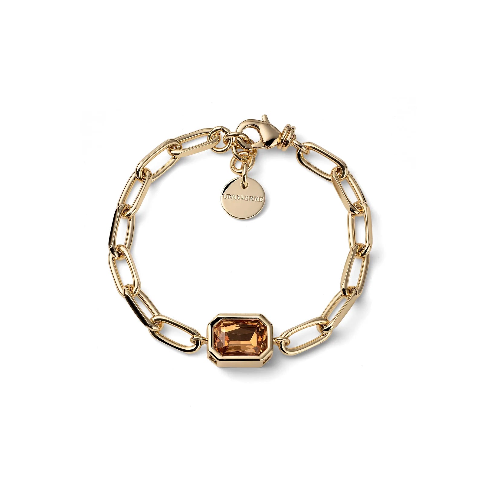 Bracciale Joya cristallo giallo Unoaerre 2822