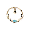 Bracciale Joya goccia azzurra Unoaerre 2825