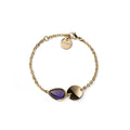 Bracciale Joya goccia viola Unoaerre 2852