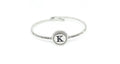Bracciale Kiara Donna Lettera K kbrd1711b-k