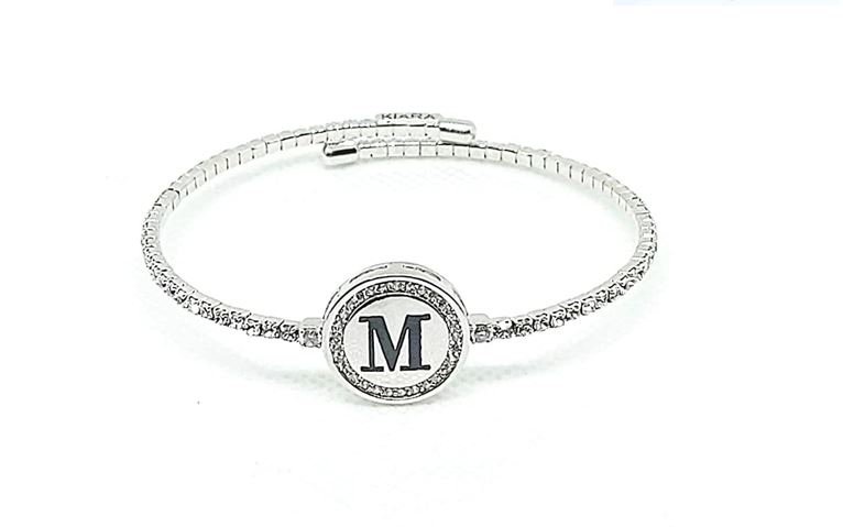 Bracciale Kiara Lettera M Donna kbrd1711b-m