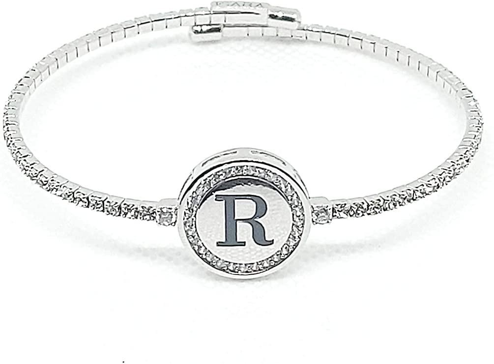 Bracciale Kiara Lettera R Donna kbrd1711b-r