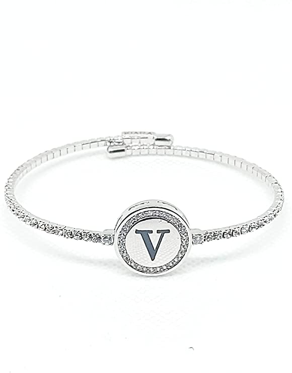 Bracciale Kiara Lettera V Donna kbrd1711b-v