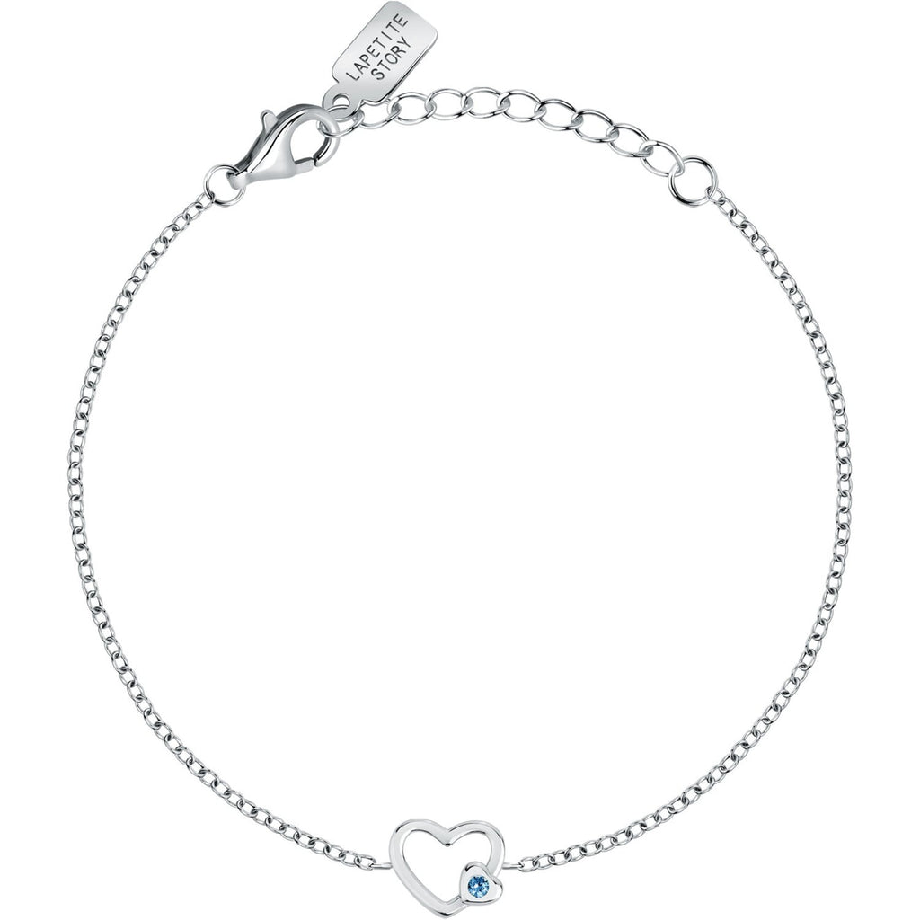 La petite story Damenarmband aus Silber mit Herz lps05awv05