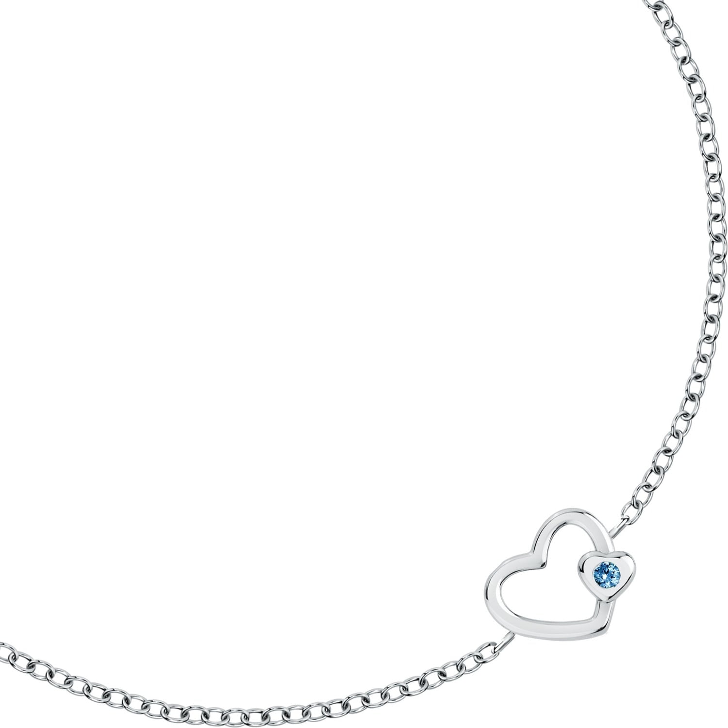 La petite story Damenarmband aus Silber mit Herz lps05awv05