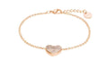 Bracciale Lady Phantasya Acciaio Rosato Cuore e Cristalli 1670577