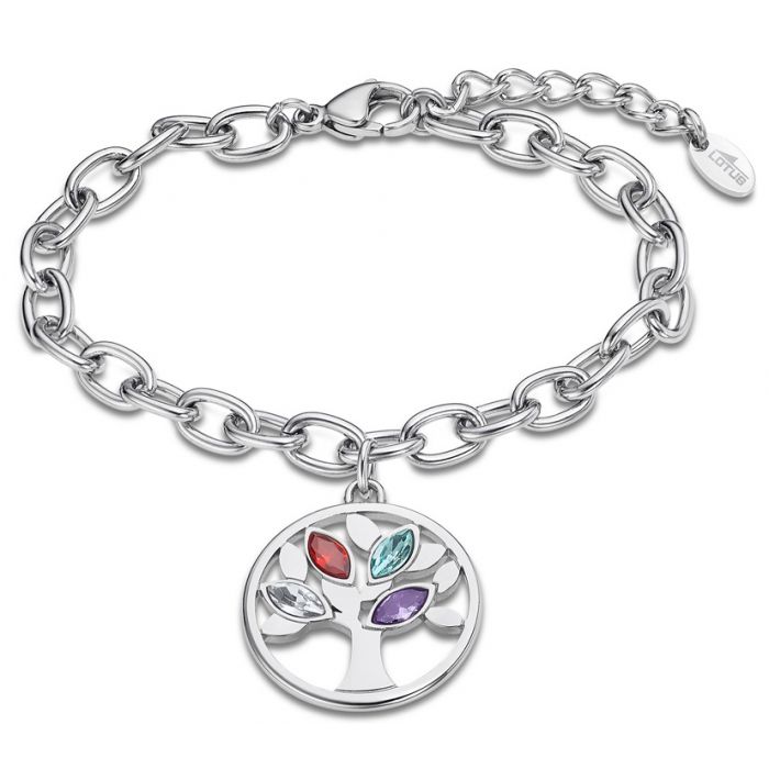 Bracciale Lotus style donna albero della vita ls2192-2/1
